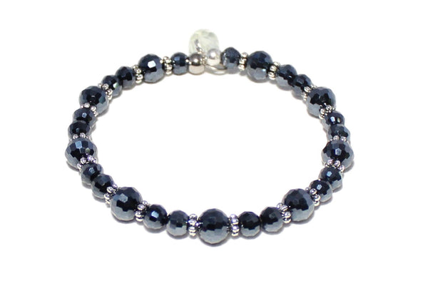 DetectSun Blue Black Bangle Bracelet